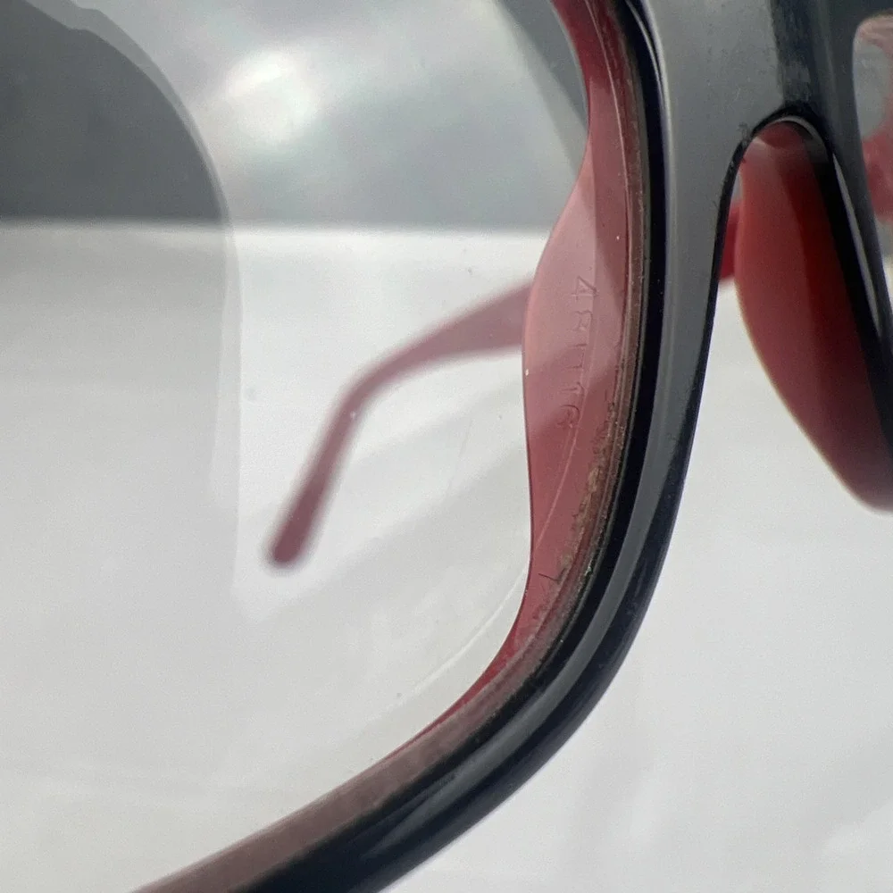 Ray Ban RB 1535 3573 Eyeglasses Red Logo Arms 48-16-130 Frames Only #5